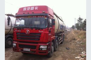 山东济宁梁山县二手前四后八散装水泥罐车选购指南 欧曼、德龙、豪沃车型分析